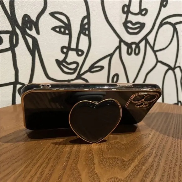 ❤️"Premium iPhone Case with Heart-Shaped Ring Holder"❤️ - Picture 4 of 5